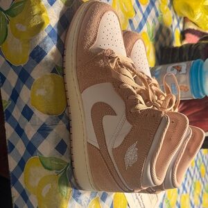 Jordan Women's Shoes in Tan and Cream